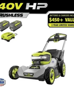 40V HP Brushless 21″ Self-Propelled Multi-Blade Mower Kits.