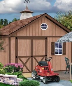 Brandon 12×16 Wood Storage Shed Kit – ALL Pre-Cut