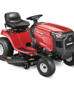 Troy-Bilt Bronco 42″ 19 HP Gas Riding Lawn Tractor with Auto Drive & Mow-in-Reverse