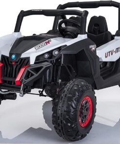 Best Ride On Cars Lightning UTV with 4 Motors-12V-White