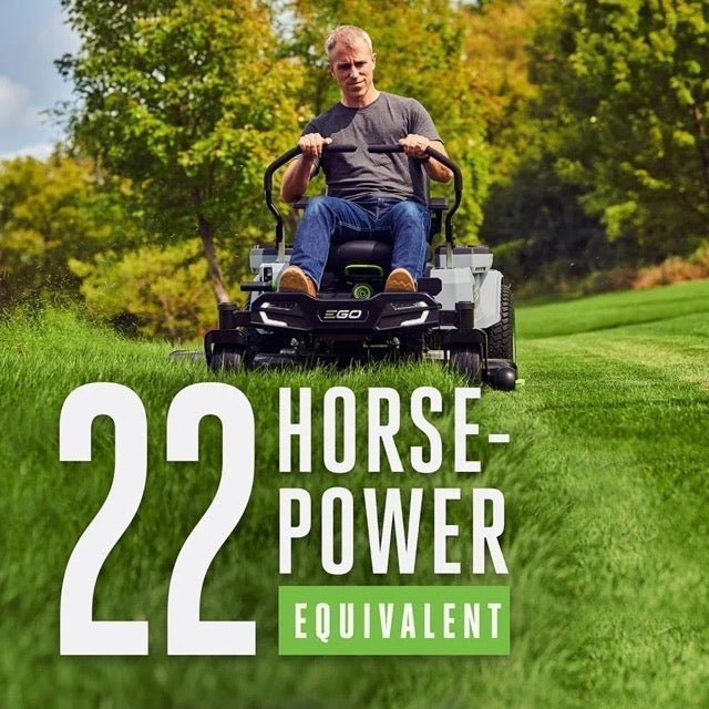 EGO Power ZT4204L 42-Inch 56-Volt Lithium-ion Cordless Z6 Zero Turn Riding Mower with (4) 10.0Ah Batteries and Charger Included - Image 6