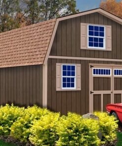 Best Barns Virginia 16×28 Wood Storage Garage
