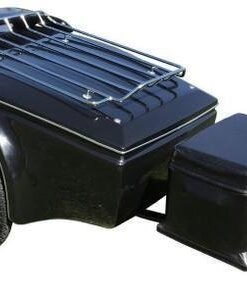 2025 Touring Motorcycle Trailer – Low Profile, 3×16 Wheels with Secure Locking Lid
