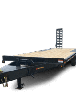 24,000 lb GVWR Deckover Equipment Float Trailer – Heavy-Duty Tandem Dual Axle