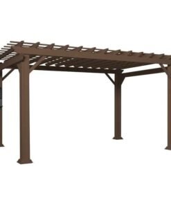Backyard Discovery 14 ft. x 10 ft. Steel Traditional Pergola