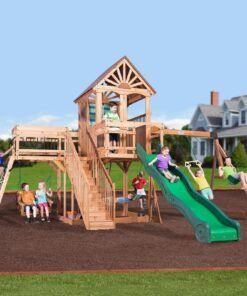 Backyard Discovery Caribbean Cedar Swing Set