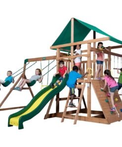 Backyard Discovery Mount McKinley All Cedar Wood Swing Set