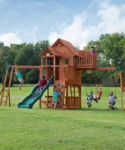Backyard Discovery Skyfort II Swing Set