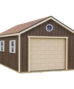 Best barns Sierra Without Floor 12-ft x 16-ft Wood Storage Shed | SIERRA1216 | Installation Included.